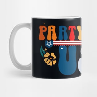 Party in the USA 4th of July Preppy Smile Shirts Men Women Mug